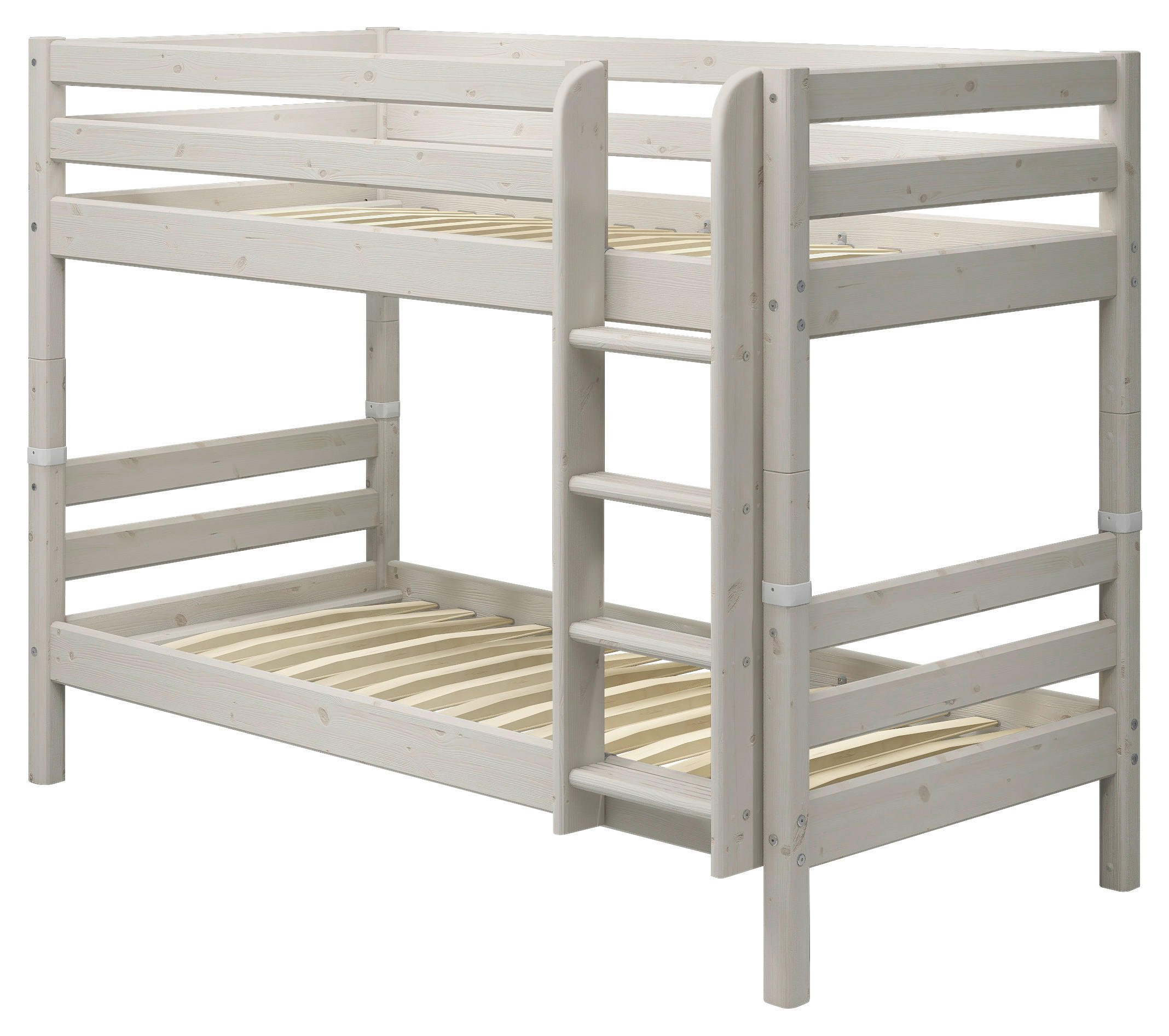 ETAGENBETT 90/200 cm Weiß  - Weiß, Basics, Holz (90/200cm) - Flexa