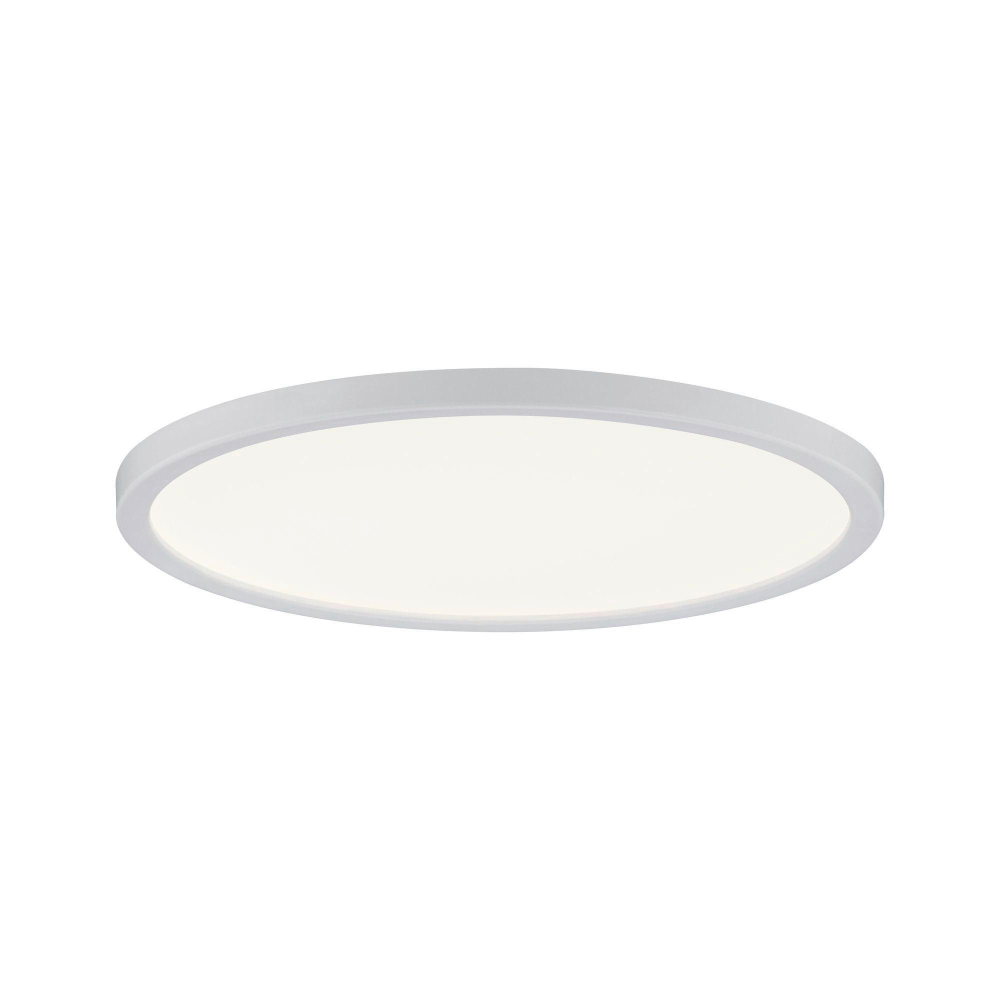LED-PANEEL 92943  - Weiß, Basics, Kunststoff (18cm) - Paulmann