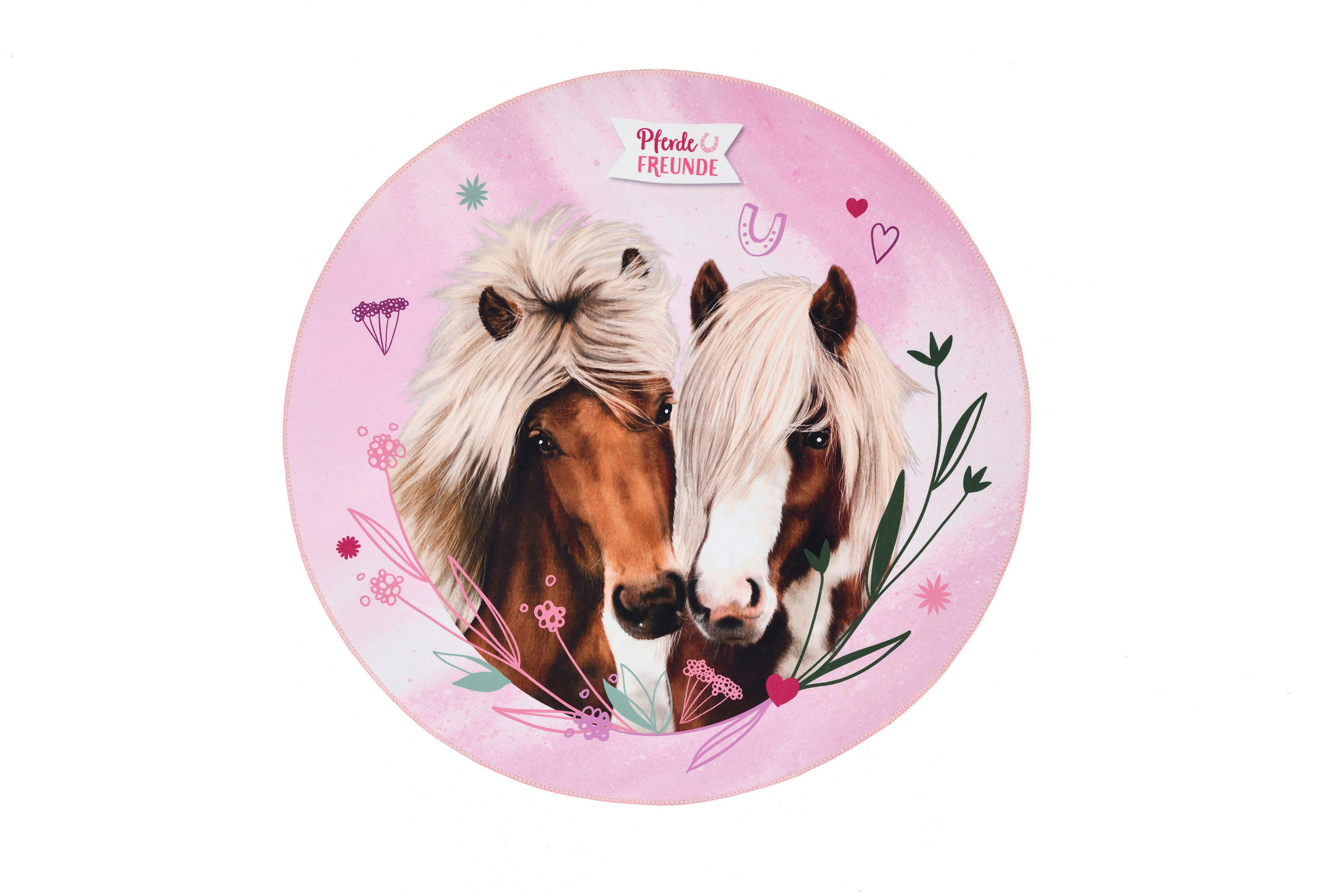 KINDERTEPPICH 100 cm Prinzessin Lillifee  - Hellrosa, Design, Textil (100cm)
