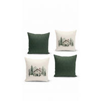 KISSENBEZUG-SET 43/43 cm  - Multicolor, Basics, Textil (43/43cm) - X-Mas