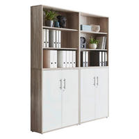 AKTENSCHRANK 169/227/33 cm  - Weiß/Sonoma Eiche, MODERN, Holzwerkstoff (169/227/33cm) - MID.YOU