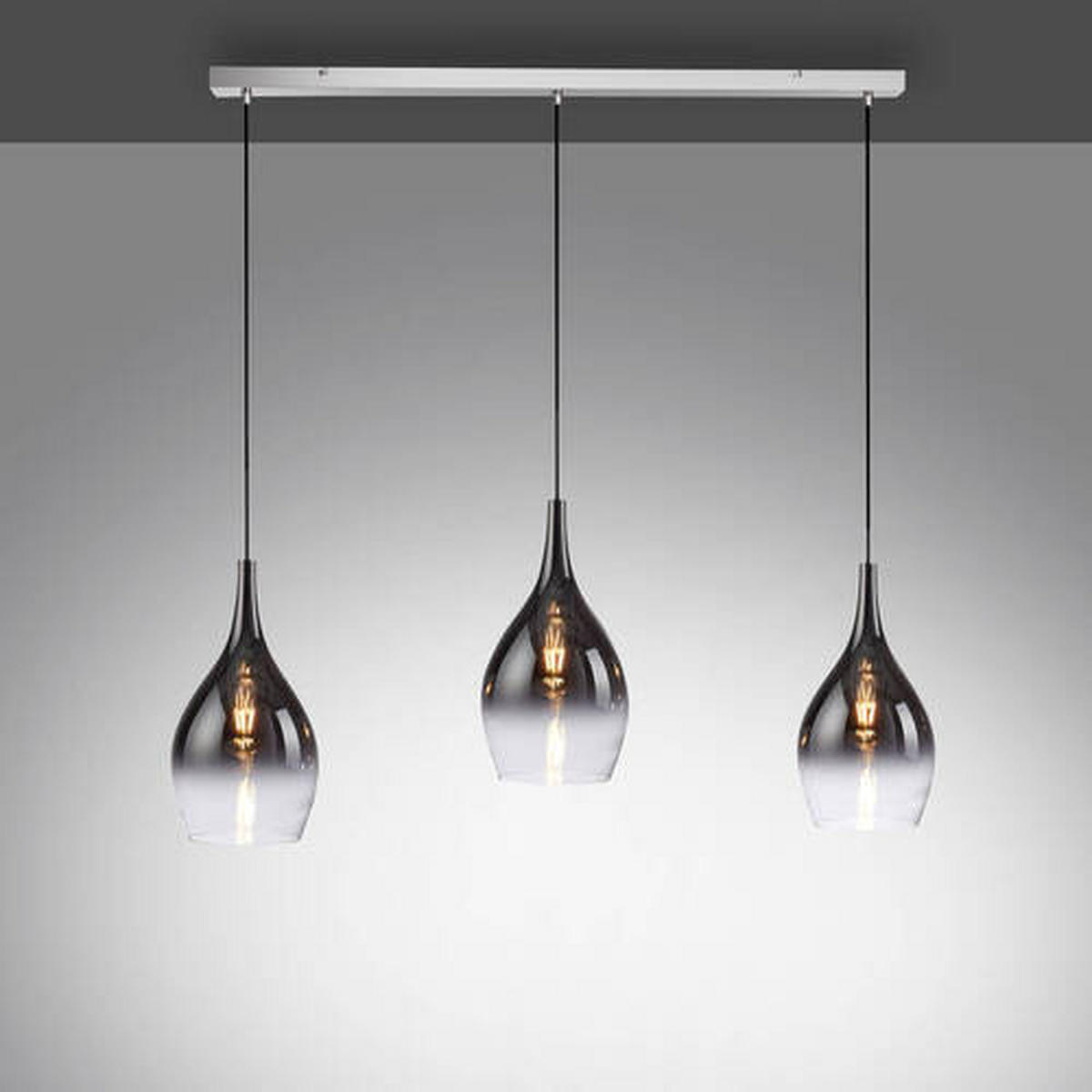 HÄNGELEUCHTE 100/20/120 cm  - Design, Kunststoff/Metall (100/20/120cm)