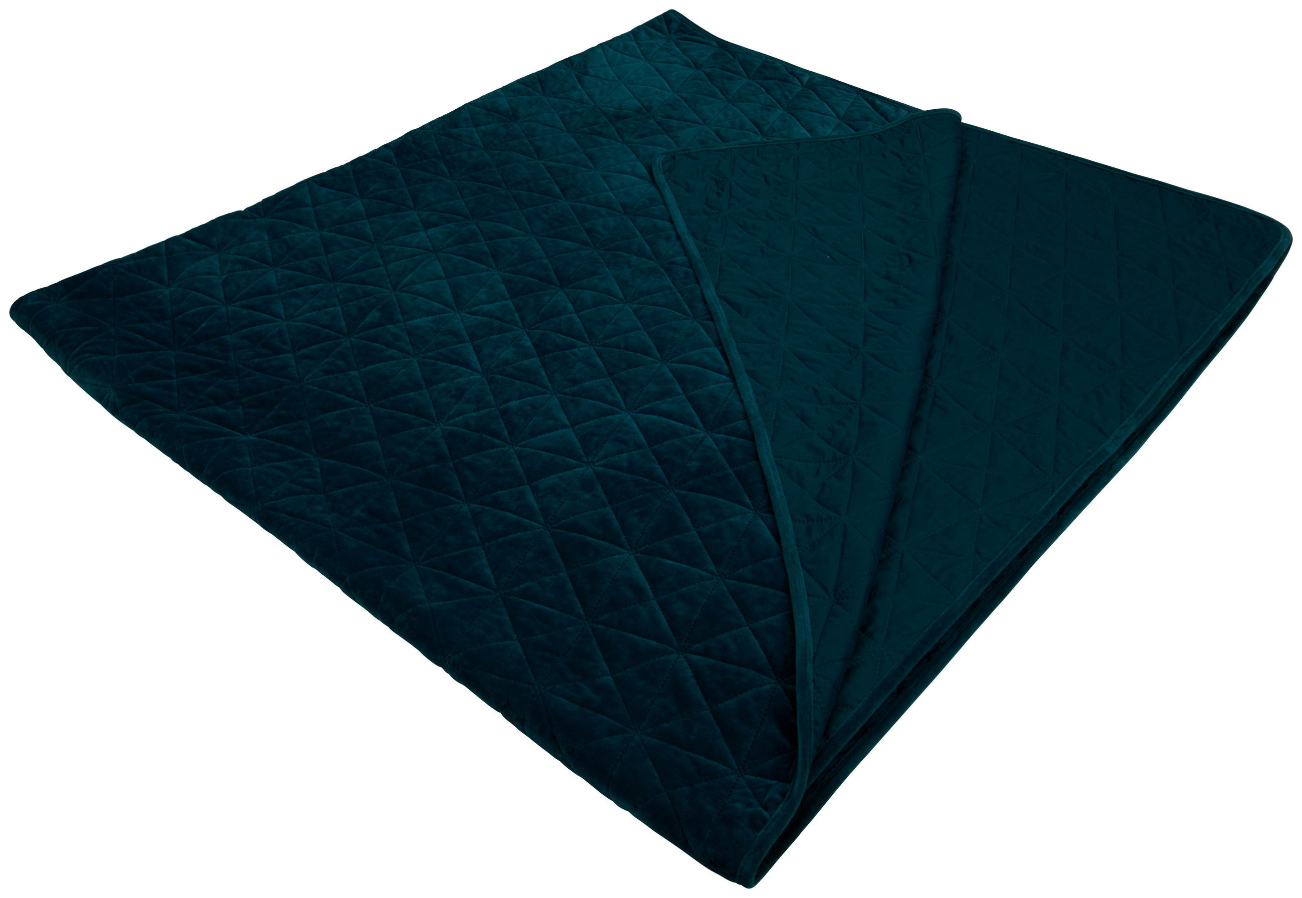 TAGESDECKE 220/240 cm  - Petrol, Design, Textil (220/240cm) - Novel