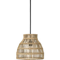 HÄNGLAMPA UTOMHUS Sarah 27/27 cm  - naturfärgad, Natur, naturmaterial (27/27cm)