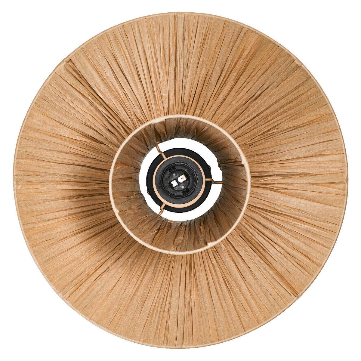 DECKENLEUCHTE 40/18,6 cm   - Braun, Natur, Naturmaterialien/Metall (40/18,6cm) - Ledvance