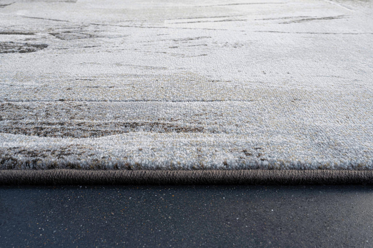 WEBTEPPICH 200/290 cm Argentum Anthrazit, Braun, Grau  - Anthrazit/Braun, Design, Kunststoff/Textil (200/290cm)