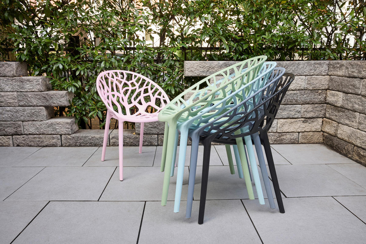 STAPELSTUHL Rosa  - Rosa, Design, Kunststoff (60,5/79/58cm) - Ambia Garden