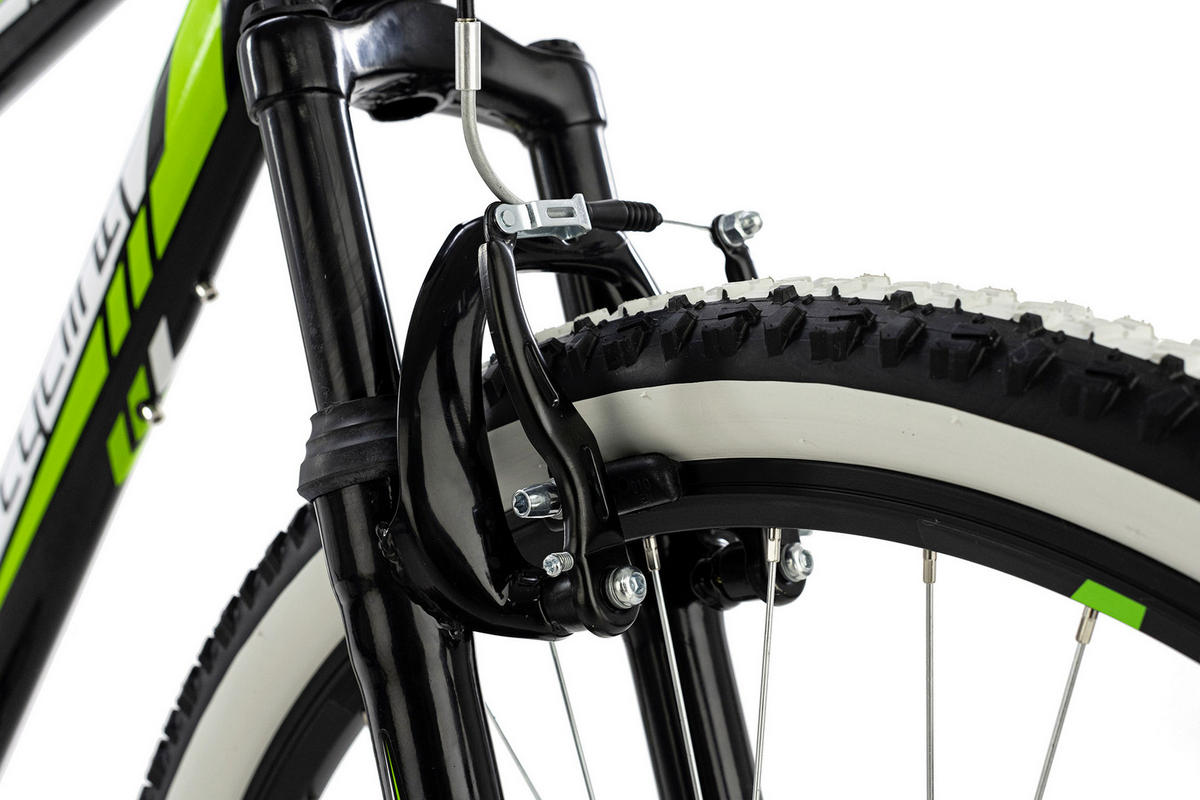 MOUNTAINBIKE 26 Zoll  - Schwarz/Grün, Basics, Metall (180/70cm) - KS Cycling