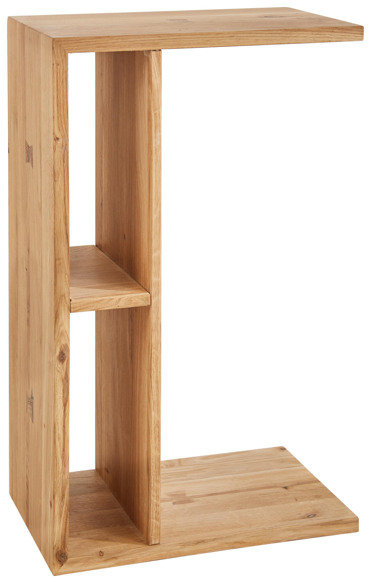 BEISTELLTISCH 25/65/40 cm Eiche vollmassiv Eichefarben  - Eichefarben, Natur, Holz (25/65/40cm) - Linea Natura
