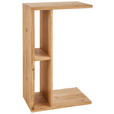 BEISTELLTISCH 25/65/40 cm Eiche vollmassiv Eichefarben  - Eichefarben, Natur, Holz (25/65/40cm) - Linea Natura