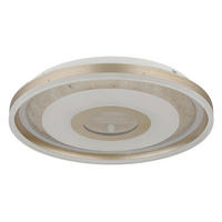 Plafonieră Cu Led  50/7 cm    - opal/șampanie, Basics, plastic/sticlă (50/7cm)