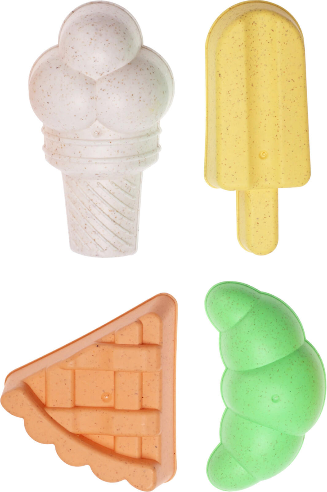 SANDFORMAR - vit/grön, Basics, plast