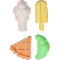 SANDFORMAR - vit/grön, Basics, plast