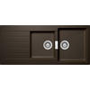 SPÜLE SIGD200ABRO  - Bronzefarben, Basics, Stein (116/50cm) - Schock