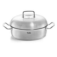 BRÄTER ORIGINAL PROFI COLLECTION 2  - Silberfarben, Design, Metall (28cm) - Fissler