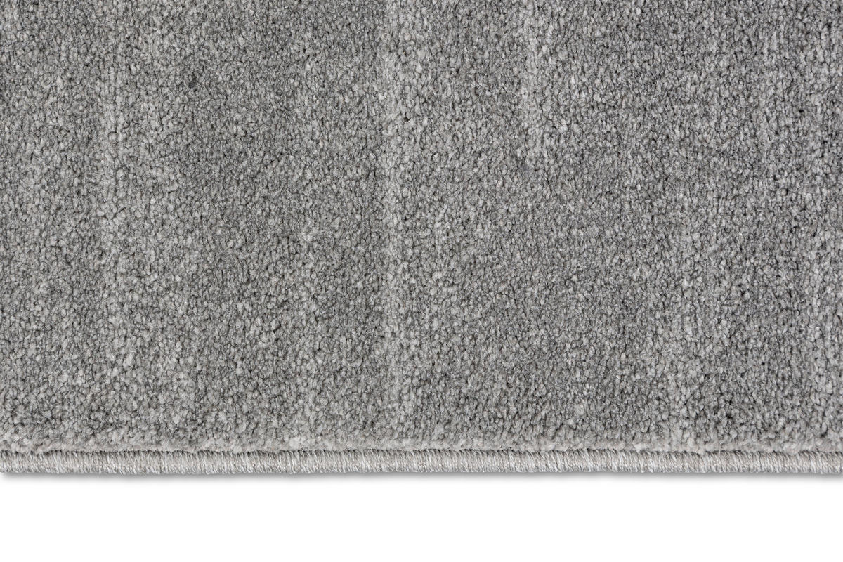 WEBTEPPICH 133/190 cm Balance Hellgrau  - Hellgrau, KONVENTIONELL, Textil (133/190cm) - Schöner Wohnen