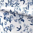 BETTWÄSCHE 140/200 cm  - Blau/Weiß, KONVENTIONELL, Textil (140/200cm) - Esposa