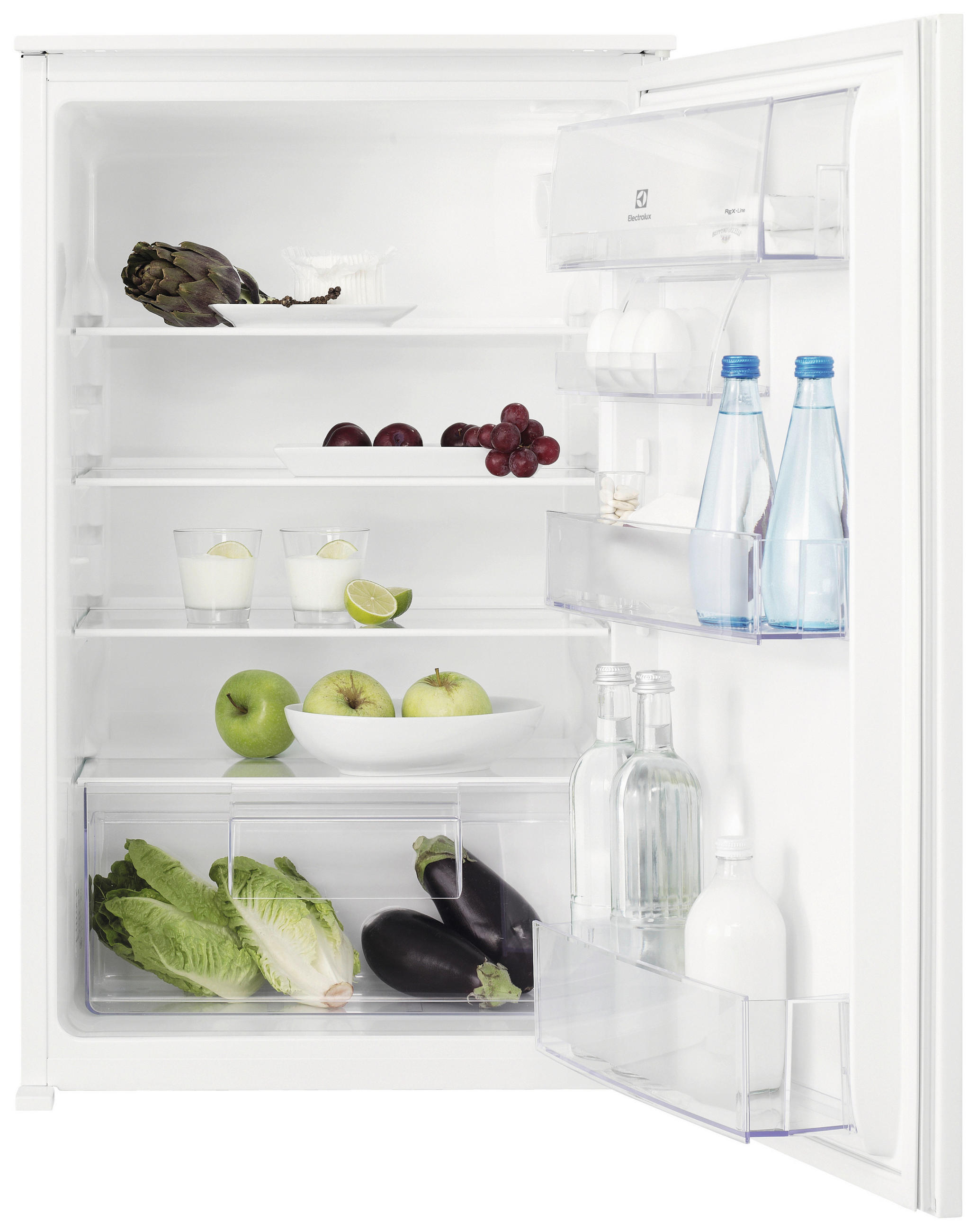 KÜHLSCHRANK 54,8/87,3/54,9 cm KRB2AE88S  - Weiß, Basics, Glas/Kunststoff (54,8/87,3/54,9cm) - Electrolux