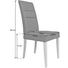 STUHL Lederlook Eiche massiv Braun, Eichefarben - Eichefarben/Braun, KONVENTIONELL, Holz/Textil (47/101/59cm) - Celina Home