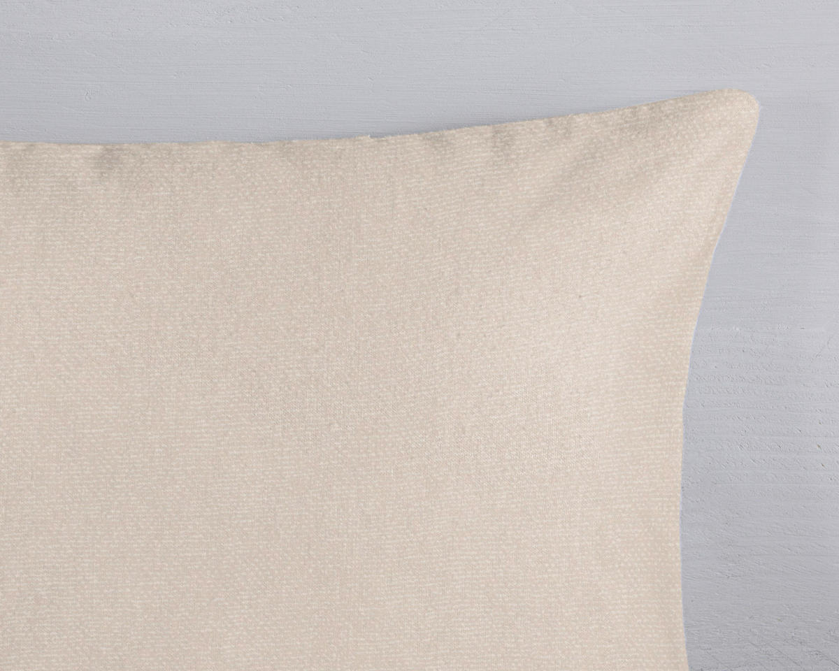 KINDERBETTWÄSCHE 140/200 cm  - Sandfarben/Hellgrau, Basics, Textil (140/200cm)