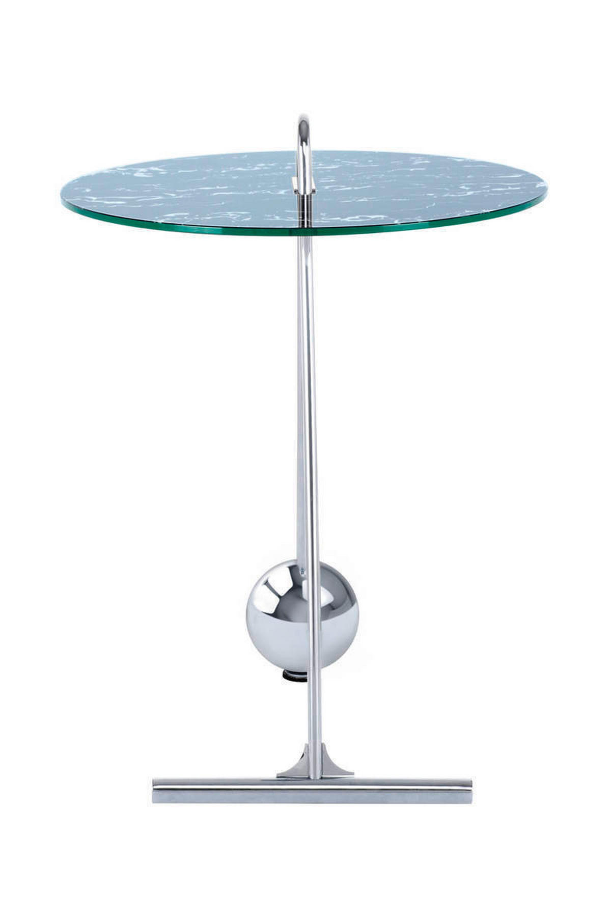 ODKLÁDACÍ STOLEK, černá, barvy stříbra - černá/barvy stříbra, Basics, kov/sklo (46/46/60cm)