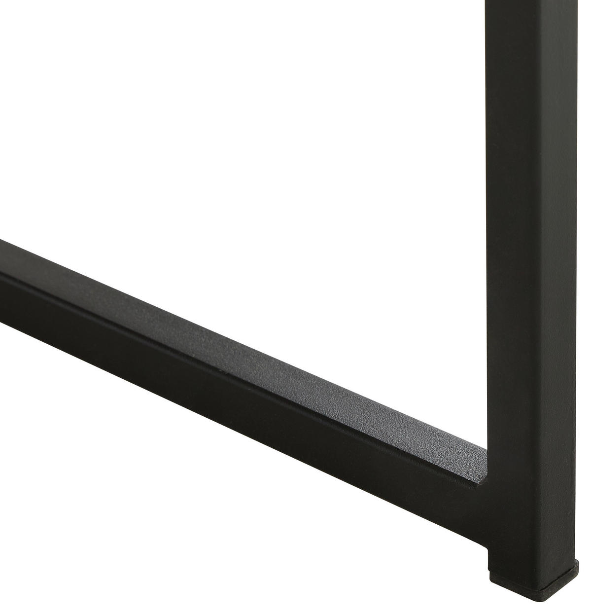 COUCHTISCH 80/45/80 cm quadratisch Schwarz, Weiß  - Schwarz/Weiß, Design, Keramik/Metall (80/45/80cm) - Livetastic