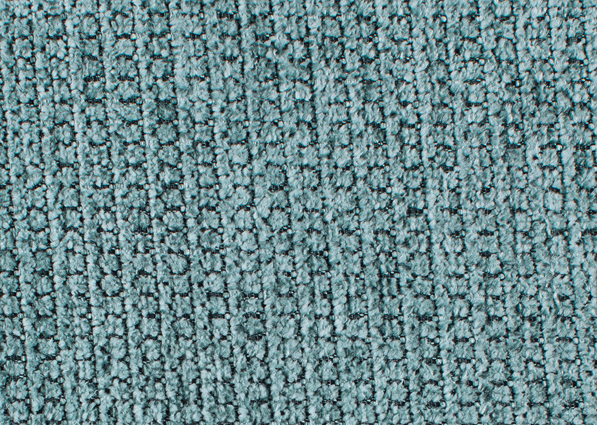 ECKSOFA in Flachgewebe Blau  - Blau/Schwarz, Design, Textil/Metall (238/290cm) - Pure Home Lifestyle