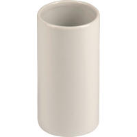 KELÍMEK NA ZUBNÍ KARTÁČEK bílá - bílá, Basics, keramika (6/12cm) - Sadena