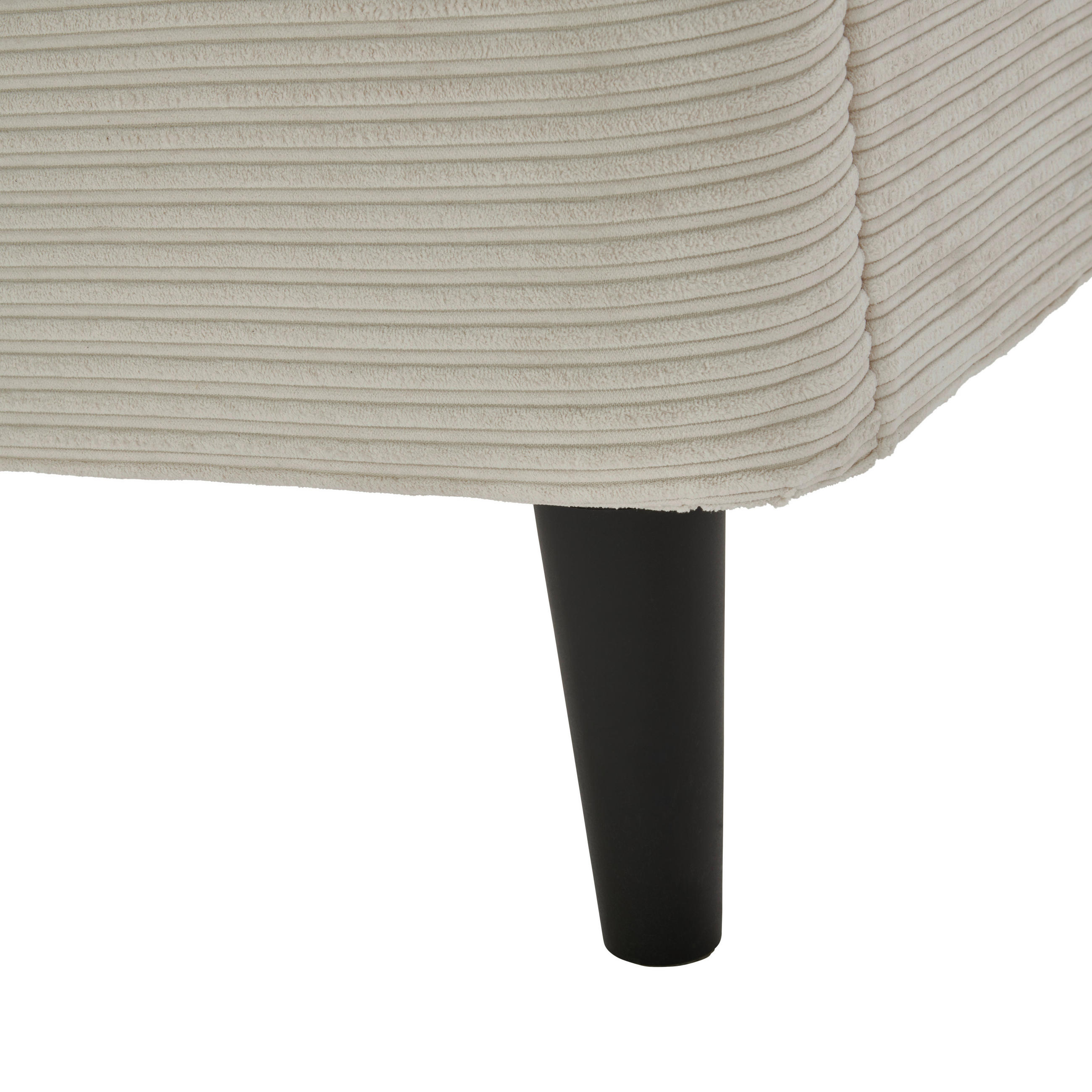 ČALÚNENÁ POSTEĽ, 180/200 cm, biela - čierna/biela, Modern, drevo/textil (180/200cm) - Livetastic