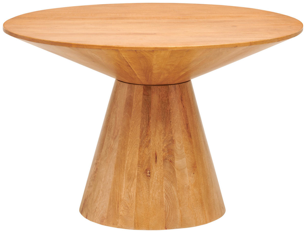 TABLE bois 120/120/77 cm   - couleur écru, Modern, bois (120/120/77cm) - MID.YOU