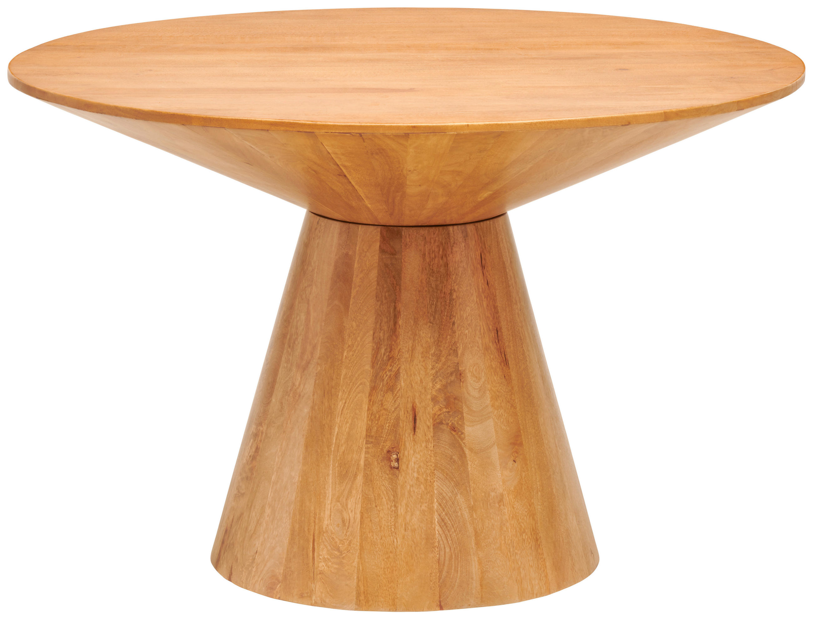 E-shop MID.YOU JEDÁLENSKÝ STÔL, mangové drevo, prírodná farba, 120/120/77 cm
