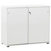 AKTENSCHRANK Weiß  - Weiß, MODERN, Holzwerkstoff (100,1/83,6/41cm) - MID.YOU