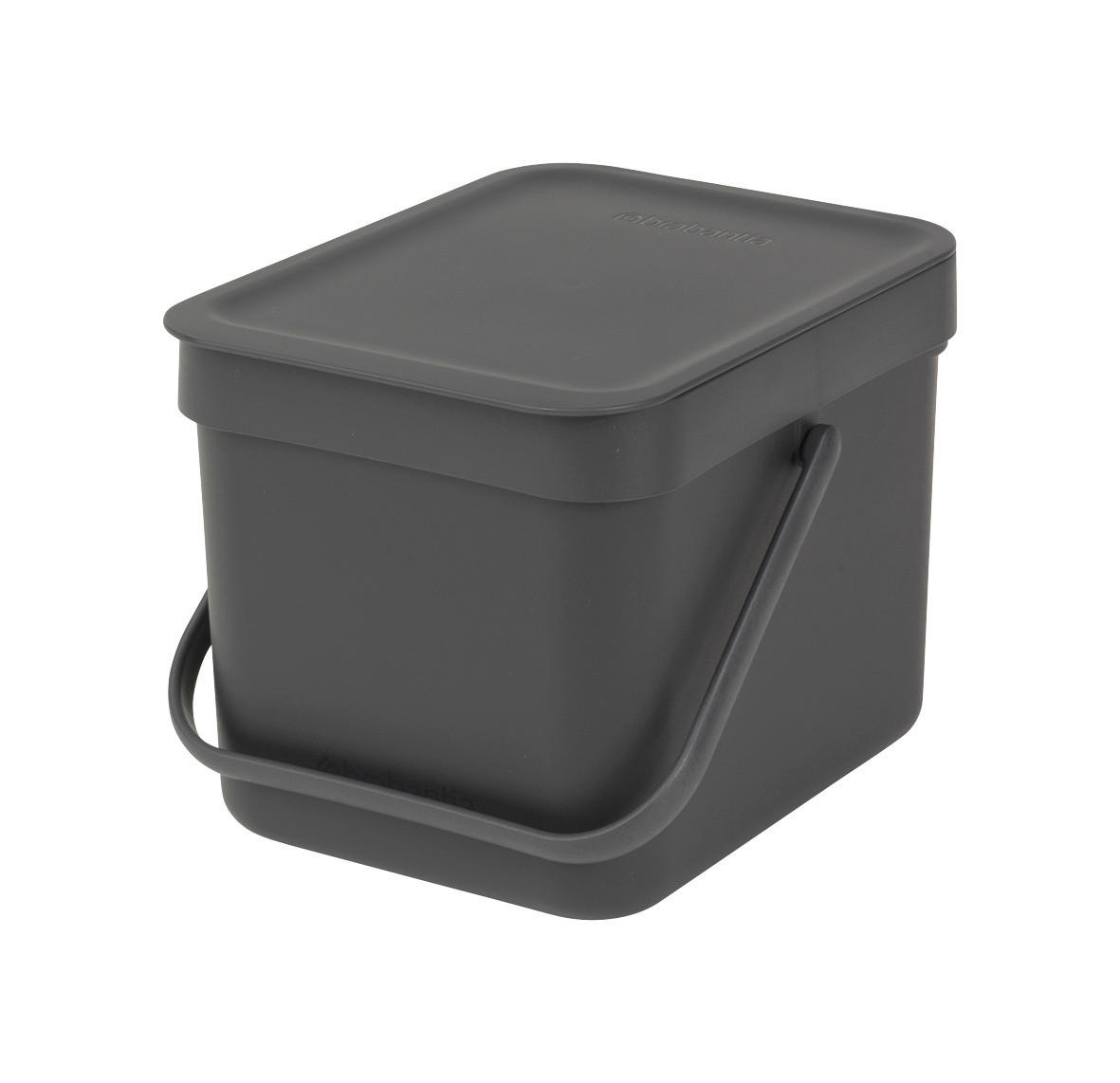 ABFALLEIMER SORT & GO 6 L  - Grau, Basics, Kunststoff (20/24,9/18,1cm) - Brabantia