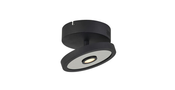 LED-STRAHLER 17/10 cm - Schwarz, LIFESTYLE, Kunststoff/Metall (17/10cm) - Novel