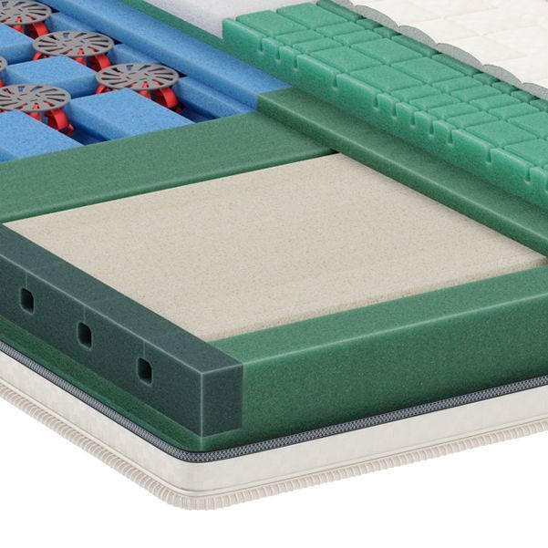 MATRATZE Master 90/200 cm Höhe ca. 26 cm  - Weiss, Basics, Textil (90/200cm) - Bico Hilding Anders