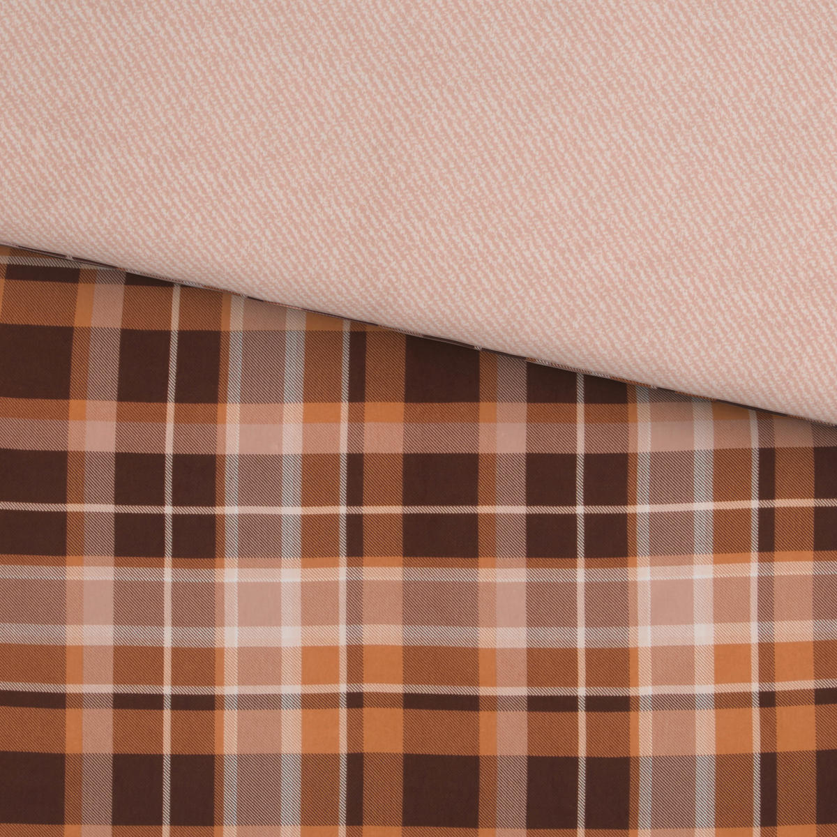 BETTWÄSCHE 6-teilig S. OLIVER Flanell 140/200 cm  - Beige/Braun, Basics, Textil (140/200cm) - S. Oliver