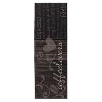 FLACHWEBETEPPICH 60/180 cm Schwarz rechteckig  - Schwarz, Basics, Textil (60/180cm) - Kayoom