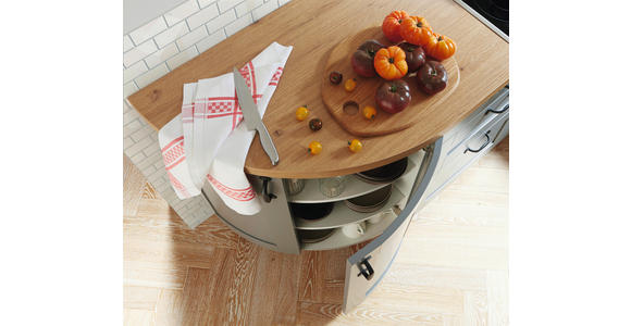 EINBAUKÜCHE   - Grün, LIFESTYLE, Holzwerkstoff - Novel