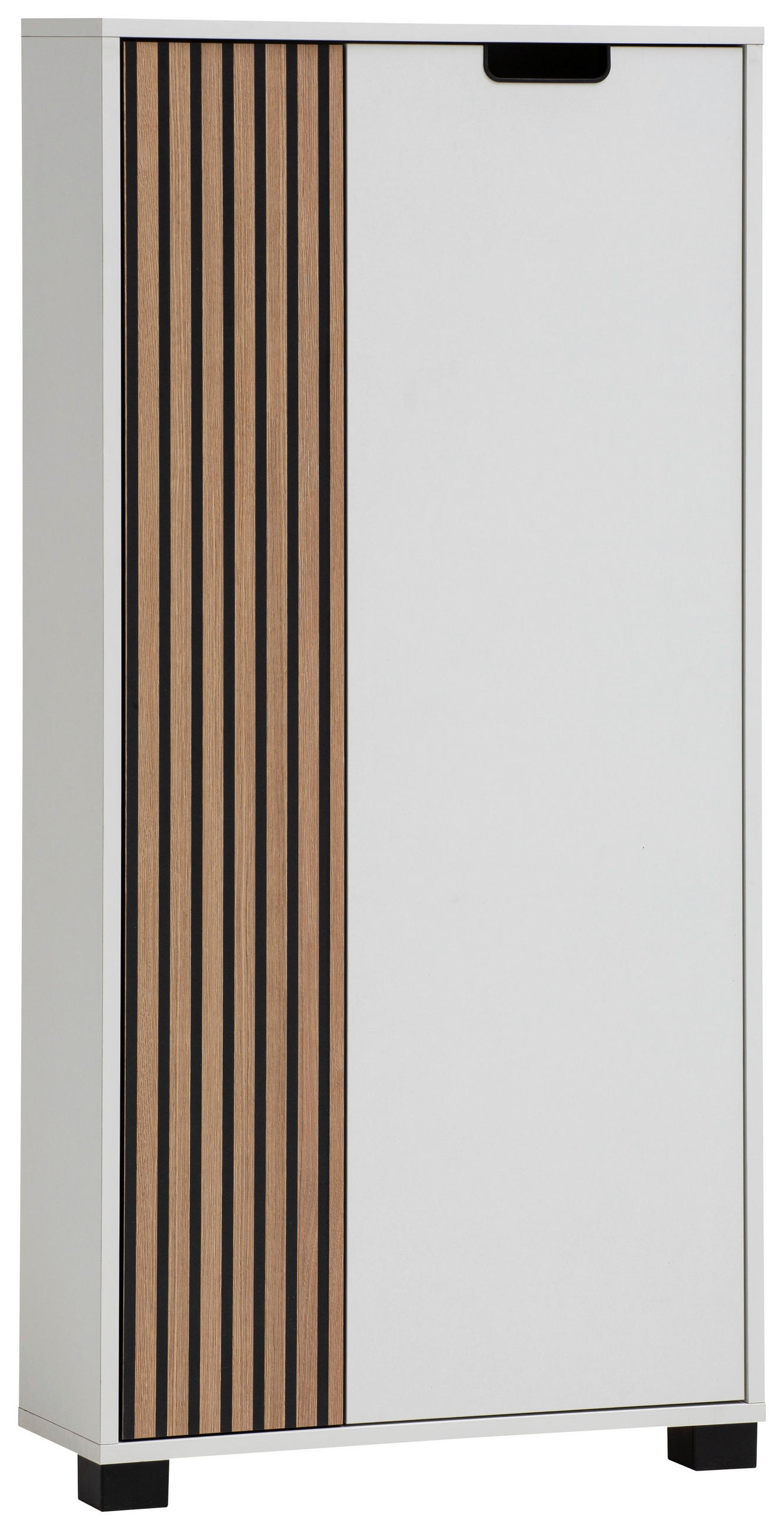HIGHBOARD  in 59,8/124/19,55 cm  - Eichefarben/Schwarz, Design, Holzwerkstoff/Kunststoff (59,8/124/19,55cm) - MID.YOU