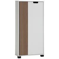 HIGHBOARD  in 59,8/124/19,55 cm  - Eichefarben/Schwarz, Design, Holzwerkstoff/Kunststoff (59,8/124/19,55cm) - MID.YOU