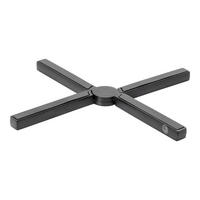 TOPFUNTERSETZER Metall, Kunststoff Schwarz  - Schwarz, Basics, Kunststoff/Metall (27/6/3cm) - CHEF CUISINE
