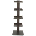 REGAL Bronzefarben  40/120/26 cm  - Bronzefarben, Design, Metall (40/120/26cm) - Novel