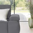 ECKSOFA in Struktur Grau  233/313 cm  - Schwarz/Grau, Design, Kunststoff/Textil (233/313cm) - Emilio Belluti