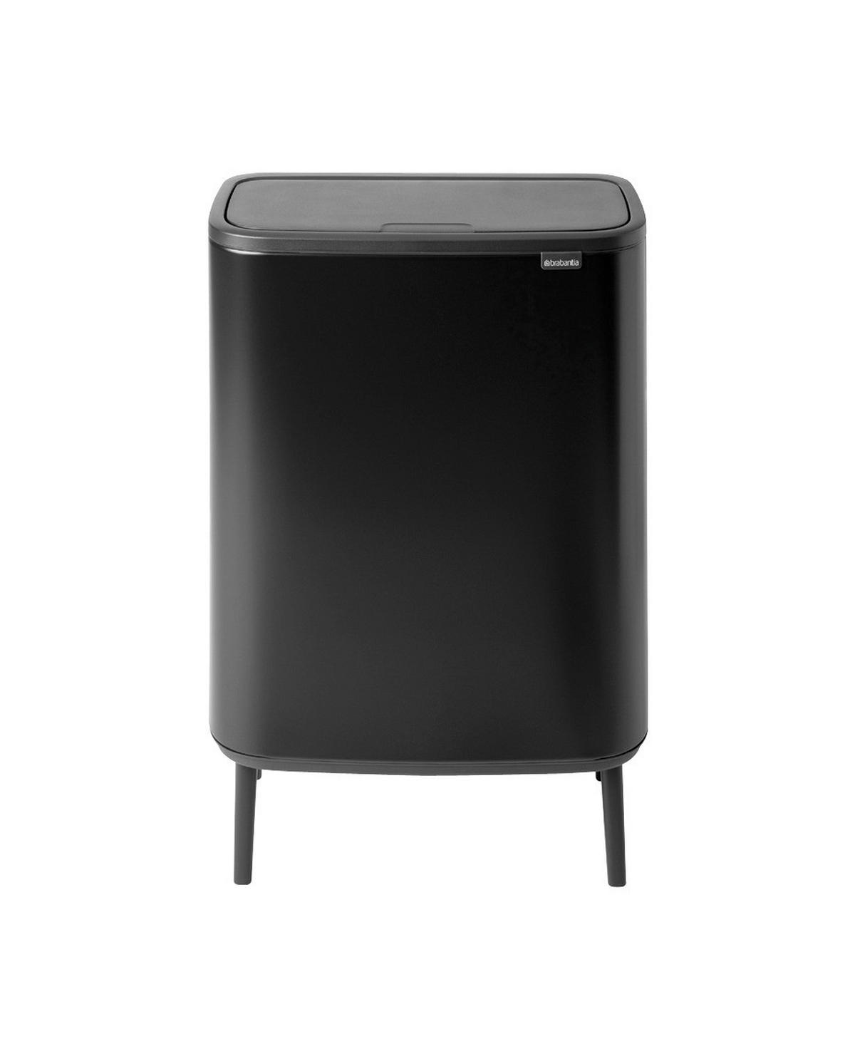 KOŠ ZA SMETI - črna, Basics, umetna masa (54.5/81.5/31.2cm) - Brabantia
