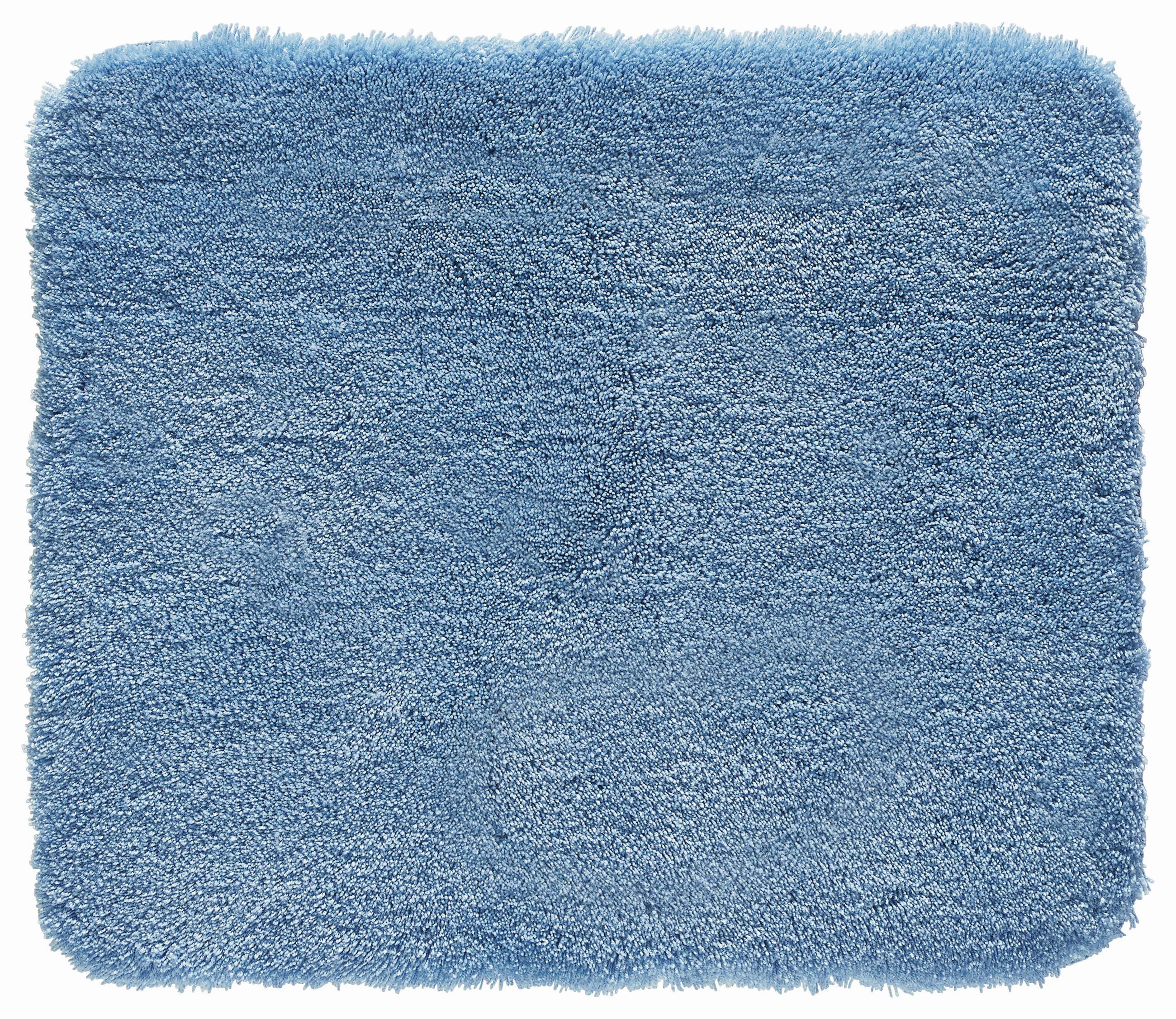 FÜRDŐSZOBASZŐNYEG  55/65 cm  kék   - kék, Konventionell, műanyag/textil (55/65cm) - Kleine Wolke