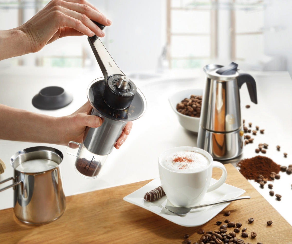 KAFFEEMÜHLE LORENZO  - Basics, Kunststoff/Metall (18/10/24cm) - Gefu