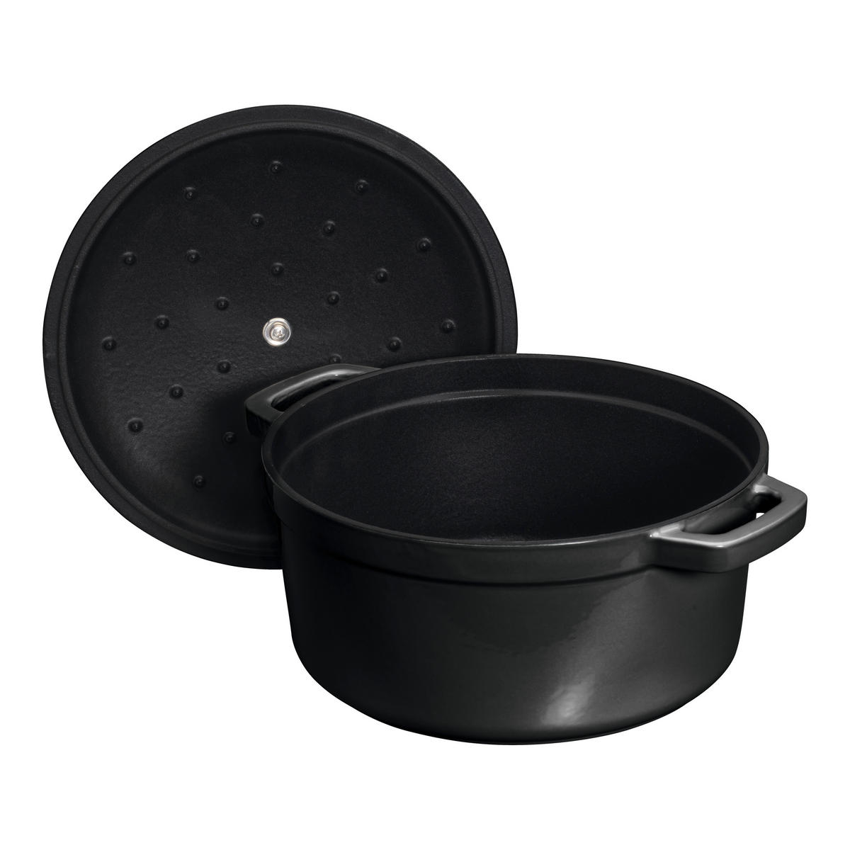 KOCHTOPFSET  - Schwarz, Basics, Metall (30.5/29,5/23cm) - CHEF CUISINE