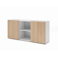 SIDEBOARD  160/74,8/42 cm  - Eichefarben/Weiß, KONVENTIONELL, Holzwerkstoff (160/74,8/42cm) - Venda