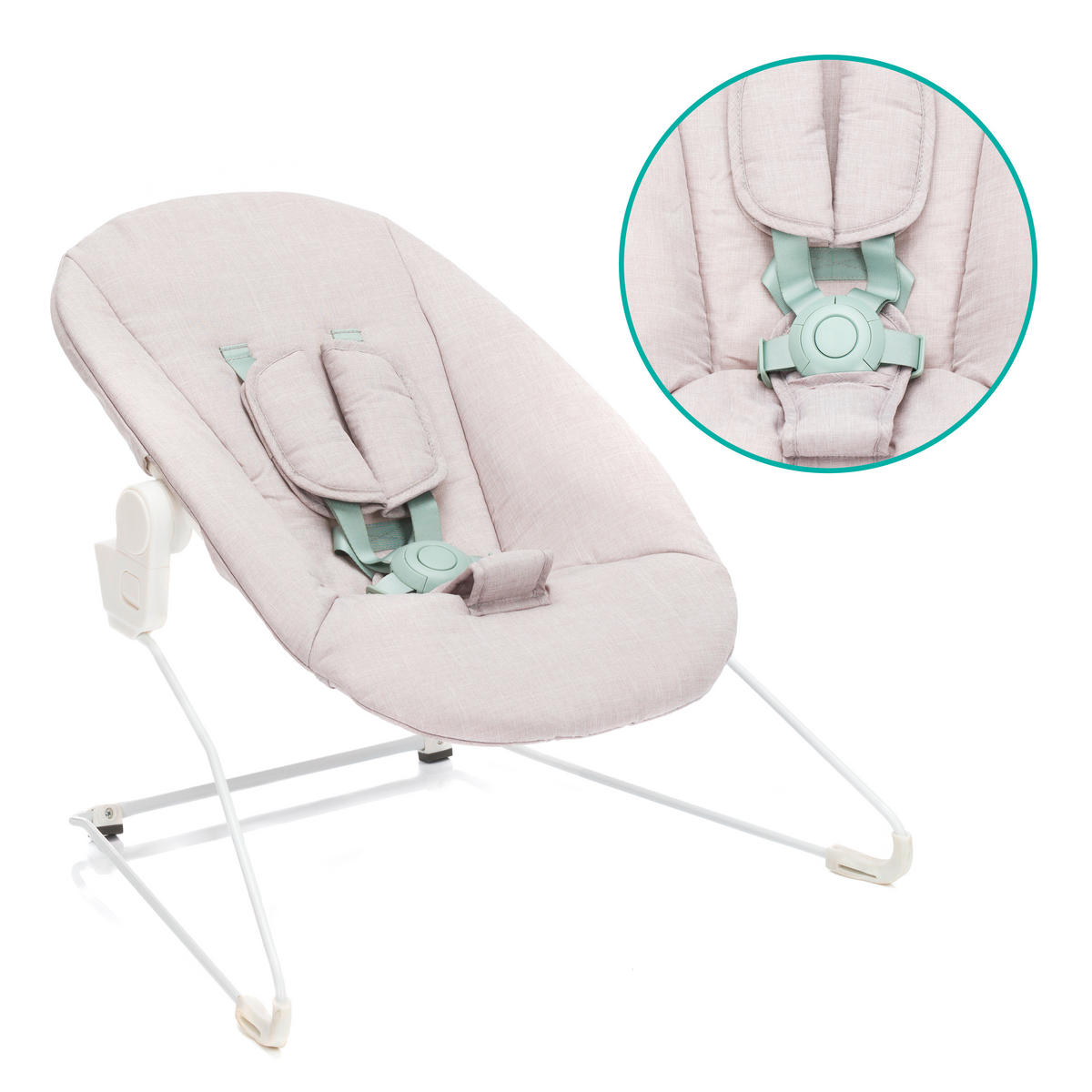 VYSOKÁ ŽIDLE, buk, bílá - bílá, Basics, dřevo (51/81/45cm) - Fillikid