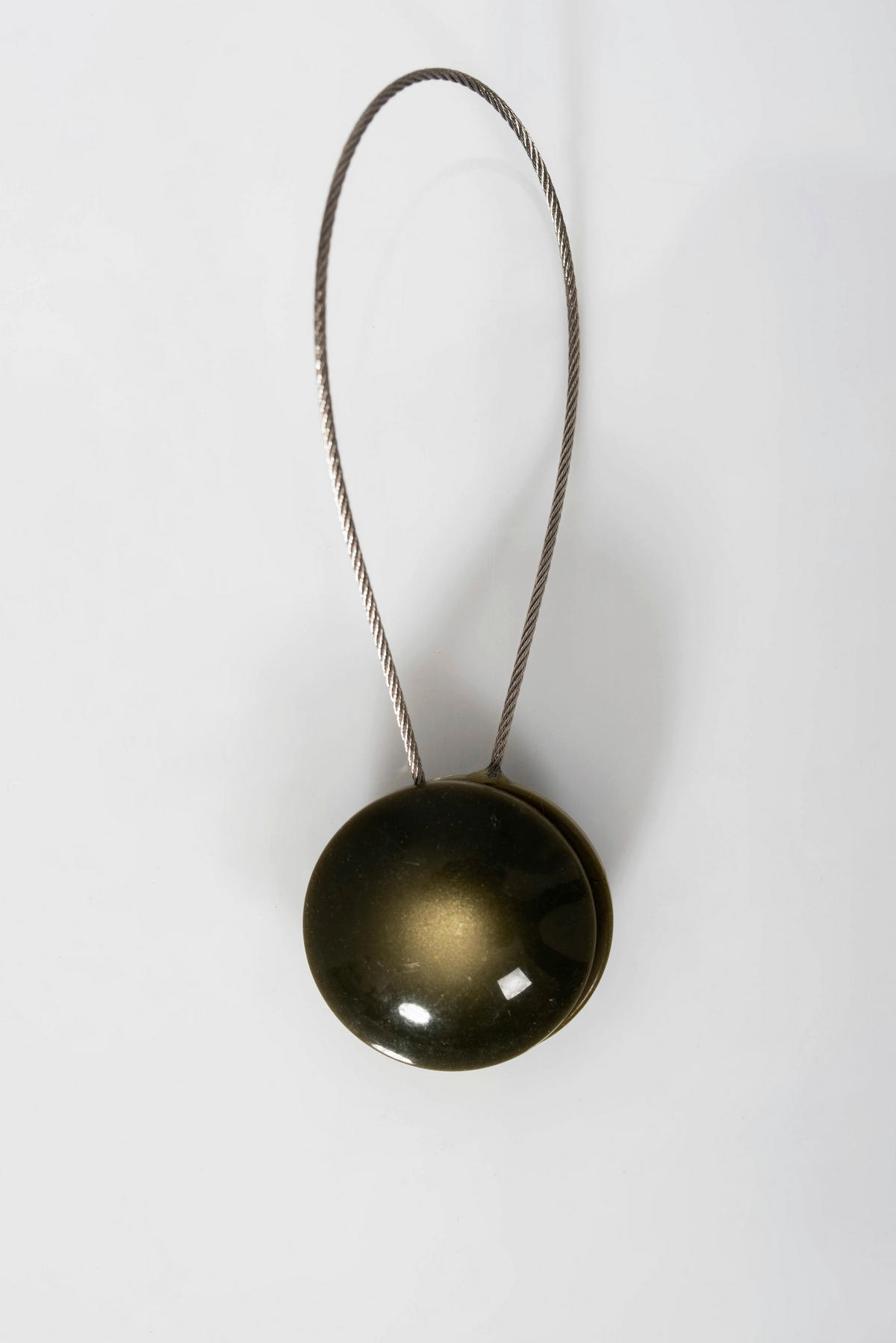 MAGNET PENTRU PRINDERE PERDEA  - verde, Basics, metal (1/4cm)